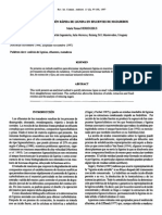 Determinación rápida de lignina en efluentes de mataderos