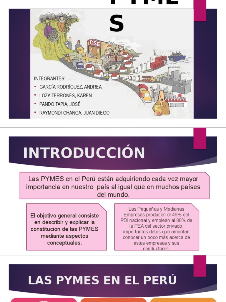 Importancia de las PYMES en Perú | PDF | Pequeñas y medianas empresas ...