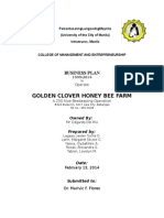 Golden Clover Honey Bee Farm: Business Plan