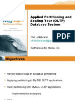 Applied Partitioning and Scaling Your Database System Presentation