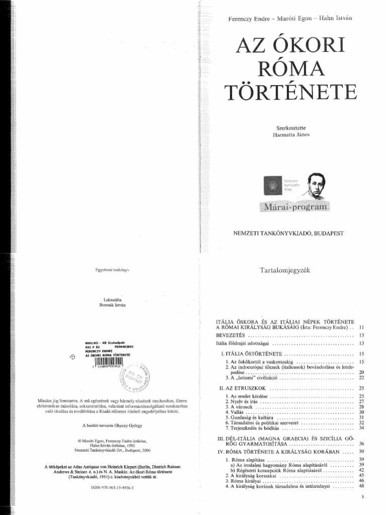 az ókori róma története pdf download