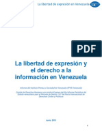 Informe Alternativo PIDCP Ipys Venezuela