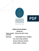 Detail Survey Report Group 16