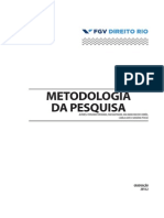 TCC - Metodologia Da Pesquisa 2014-2