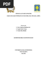 Download Mengkaji Kebijakan Pendanaan Parpol dari APBN by Yuniar Riza Hakiki SN268266171 doc pdf