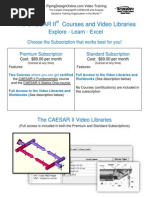 CAESAR II Training Overview PDF