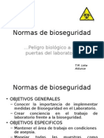 1° Laboratorio - Normas Bioseguridad