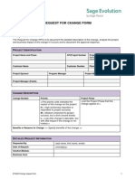 Change Request Form