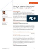 Interaction diagrams for concrete circular