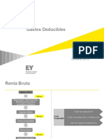 Gastos Deducibles Ernst Young 2013