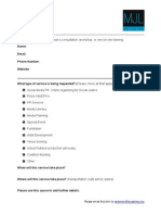 MJL Services Form