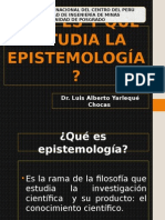 Epistemología