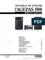Stagepas 500 Service Manual