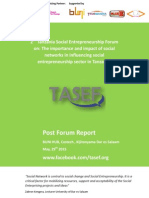 2nd Tanzania Social Entrepreneurship Forum Report