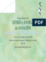 Estrés y fatiga en aviación: factores y recomendaciones