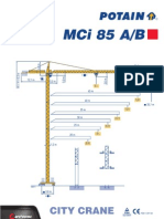 MCi-85A - Grua Potain