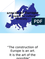 Discover Europe: Respect For Cultural Diversity