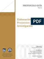 Elaboracion de Proyectos de Investigacion