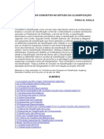 Repensando Os Conceitos No Estudo Da Classificação