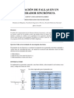 Simulación de generador sincrónico