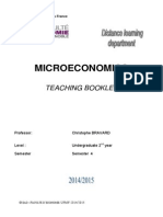 Teaching Booklet Microeconomics