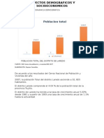 Aspectos Demograficos, Sociales y Economicos de Laredo