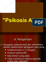 Psikosis Akut