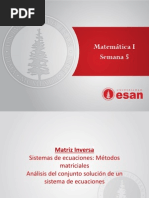 Matematica I -Semana 05