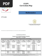 6th Grade Math Curriculum Map