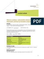 Glucose oxidase activity assay using ABTS