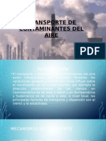 Transporte de Contaminantes Del Aire