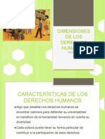 Dimensiones de Los Derechos Humanos