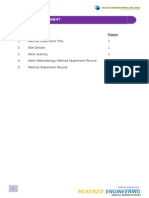 Work Method Statement - Gabion (TOC)