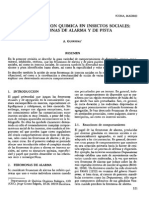 Comunicacion Quimica en Insectos PDF