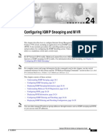 Configuring IGMP Snooping and MVR: IP Command Reference, Volume 3 of 3:multicast, Release 12.2