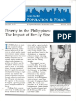 Poverty in The Philippines - The Impact of Family Size