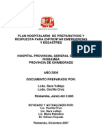 Plan Hospitalario No 3