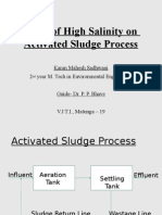 Effect of High Salinity On Activated Sludge Process