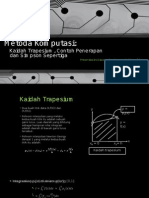 Metoda Komputasi: Kaidah Trapesium, Contoh Penerapan Dan Simpson Sepertiga