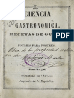 Ciencia Gastronómica_ Recetas de Guisos y Potajes Para Postres Chilenos