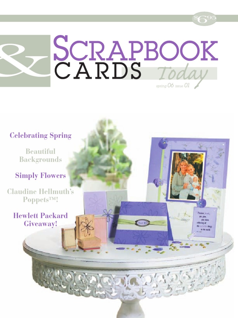 Scrapbook Cards today Scrapbooking Art Media Prueba gratuita de