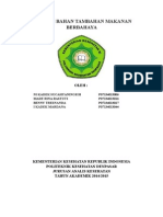 ANALISIS BAHAN BERBAHAYA