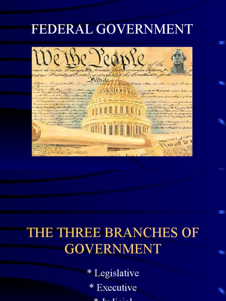 Social Studies The Three Branches of Government Responsibilities