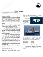 Otc15086 - Saipem 10000 - Deepwater Salvage Operation