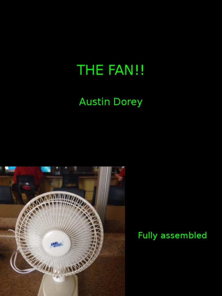 Fan Assembly and Disassembly Guide | PDF | Home & Garden