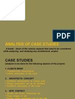 Analysis of Case Studies