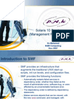 Solaris 10 Service - (Management Facility (SMF: Oz Melamed E&M Computing Nov 2007