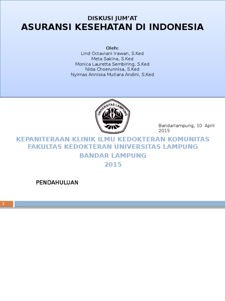 Disjum Asuransi Kesehatan