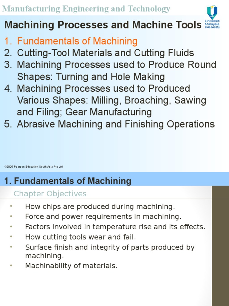 An Overview of Fundamental Machining Concepts and Processes | PDF ...