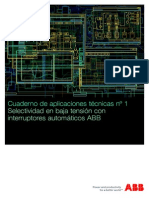 CT1 - Selectividad en Baja Tensión Con Interruptores Automáticos ABB